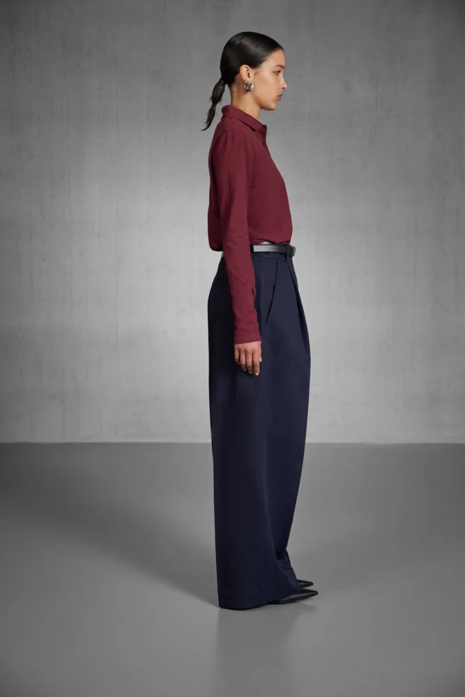 Damen Piqué Polo langarm