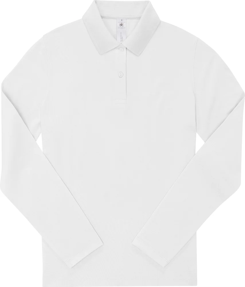 Damen Piqué Polo langarm