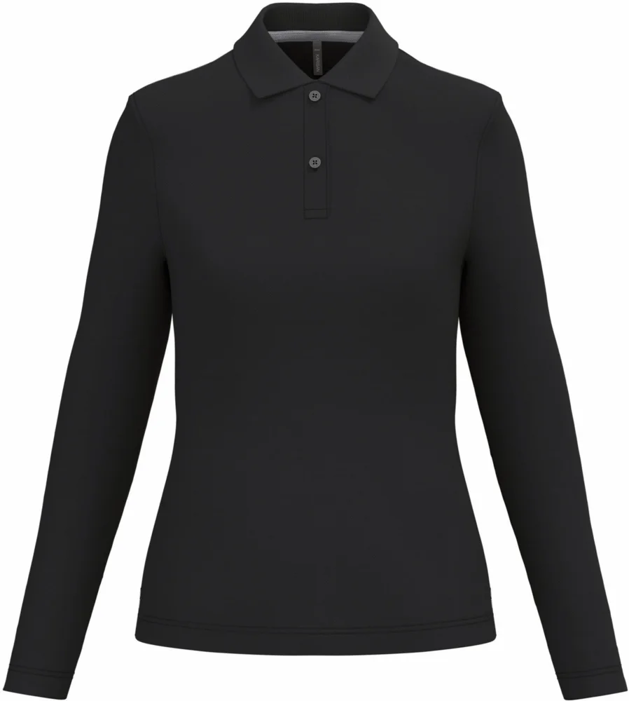 Ladies' Piqué Polo long-sleeve