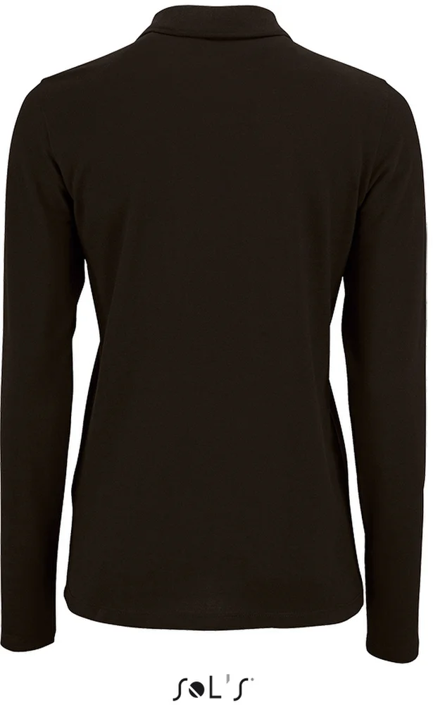 Damen Piqué Polo langarm