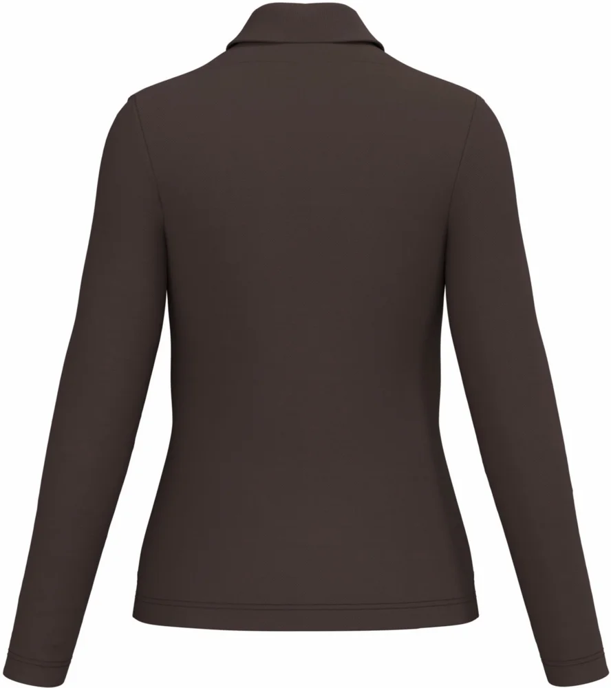 Ladies' Piqué Polo long-sleeve