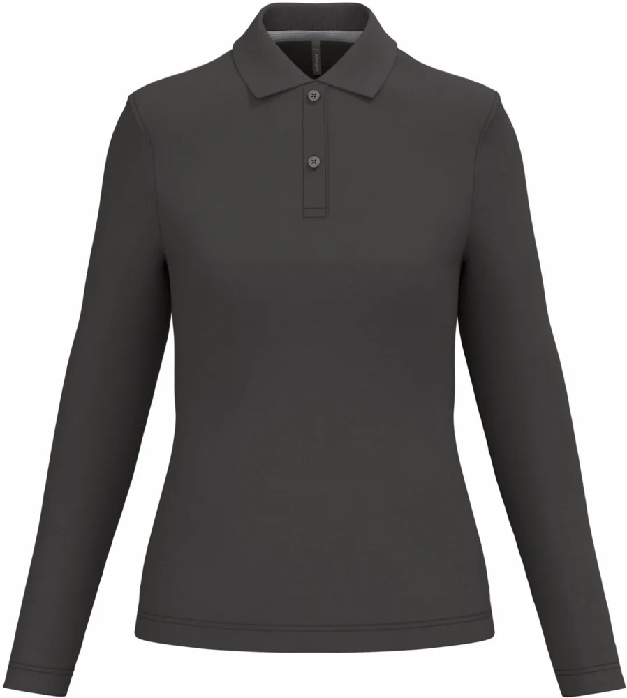 Ladies' Piqué Polo long-sleeve