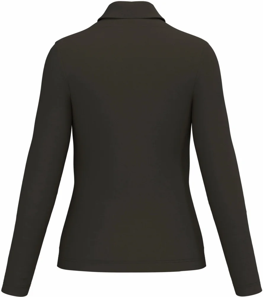 Ladies' Piqué Polo long-sleeve