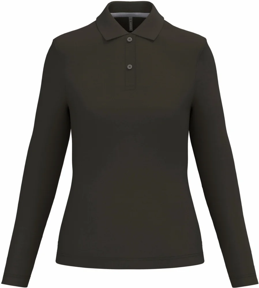 Ladies' Piqué Polo long-sleeve
