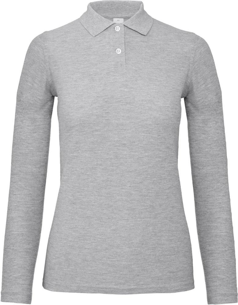 Ladies' Piqué Polo long-sleeve