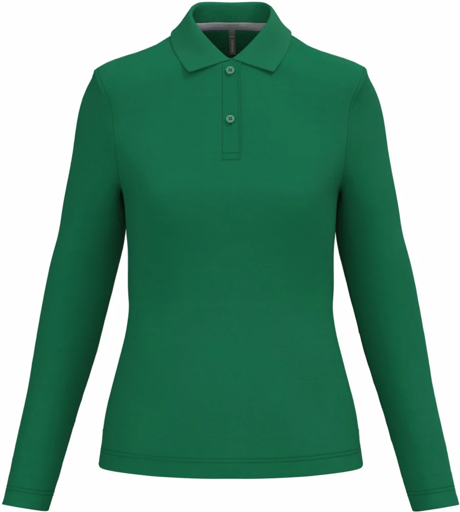 Ladies' Piqué Polo long-sleeve