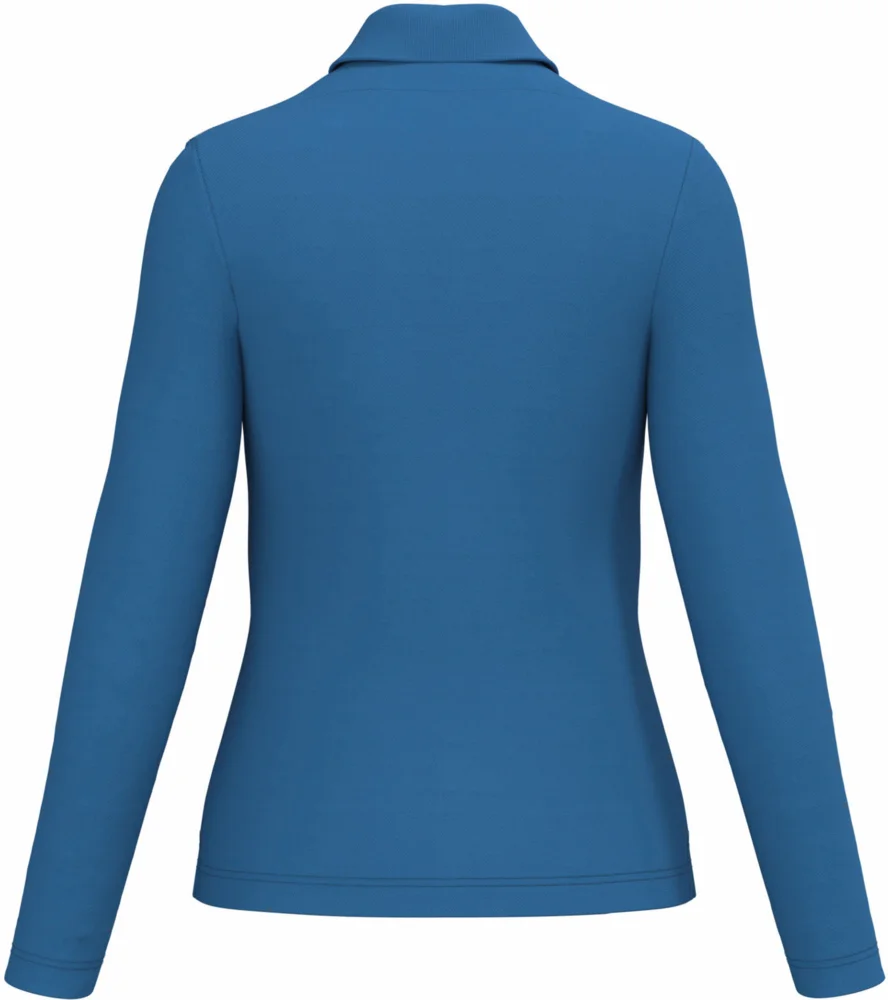Ladies' Piqué Polo long-sleeve