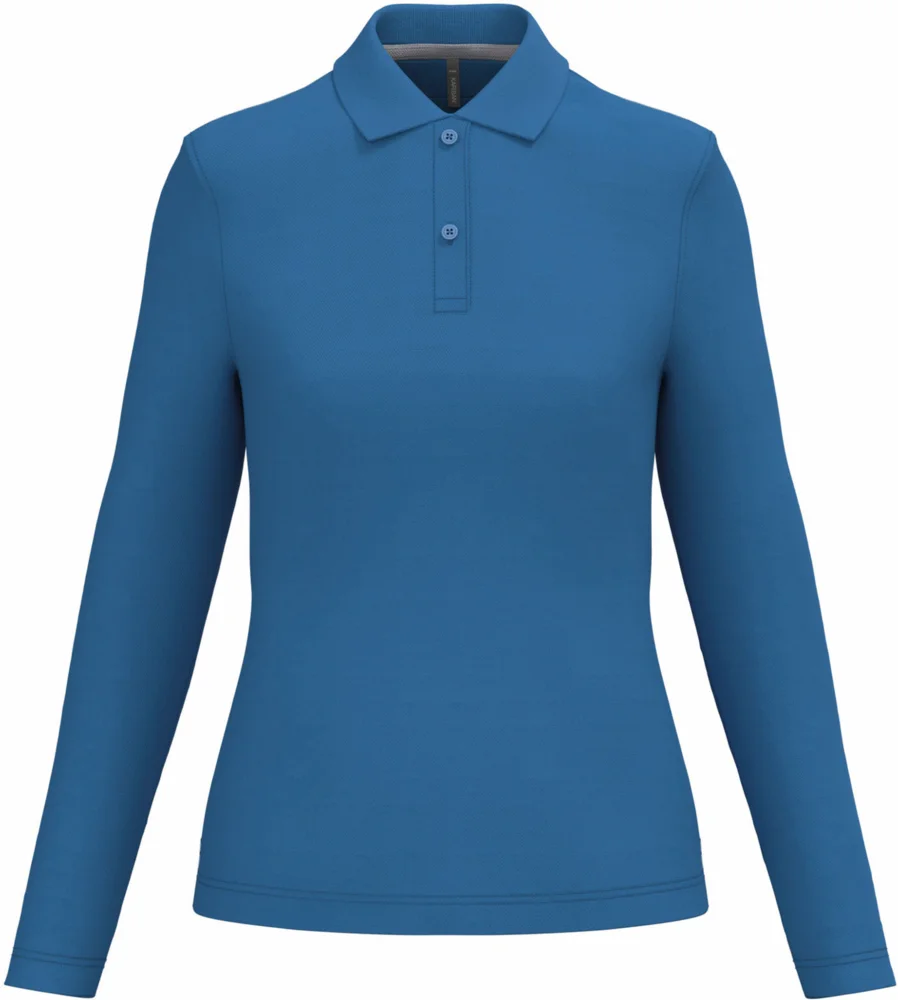 Ladies' Piqué Polo long-sleeve
