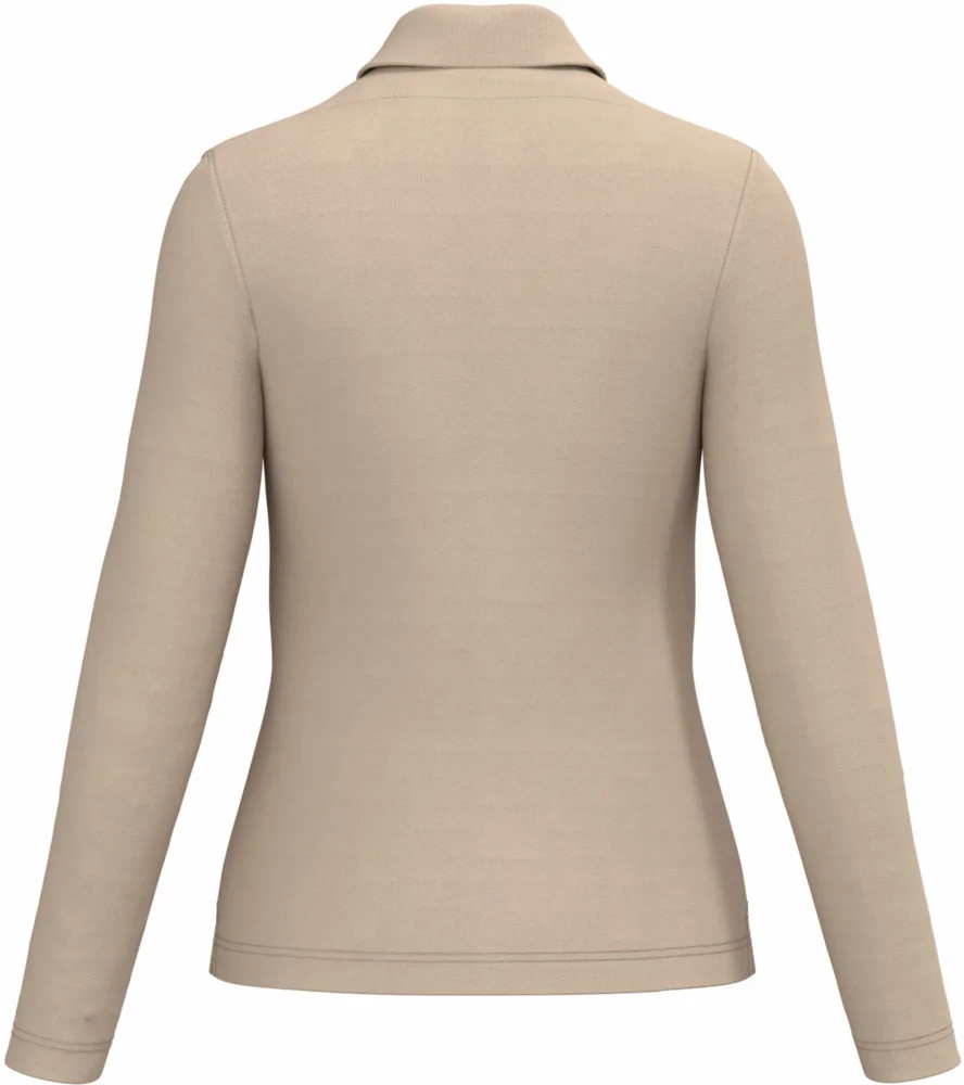 Ladies' Piqué Polo long-sleeve