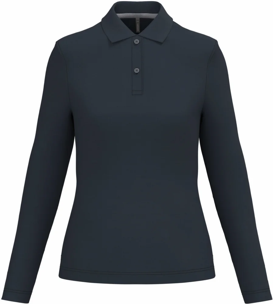 Ladies' Piqué Polo long-sleeve