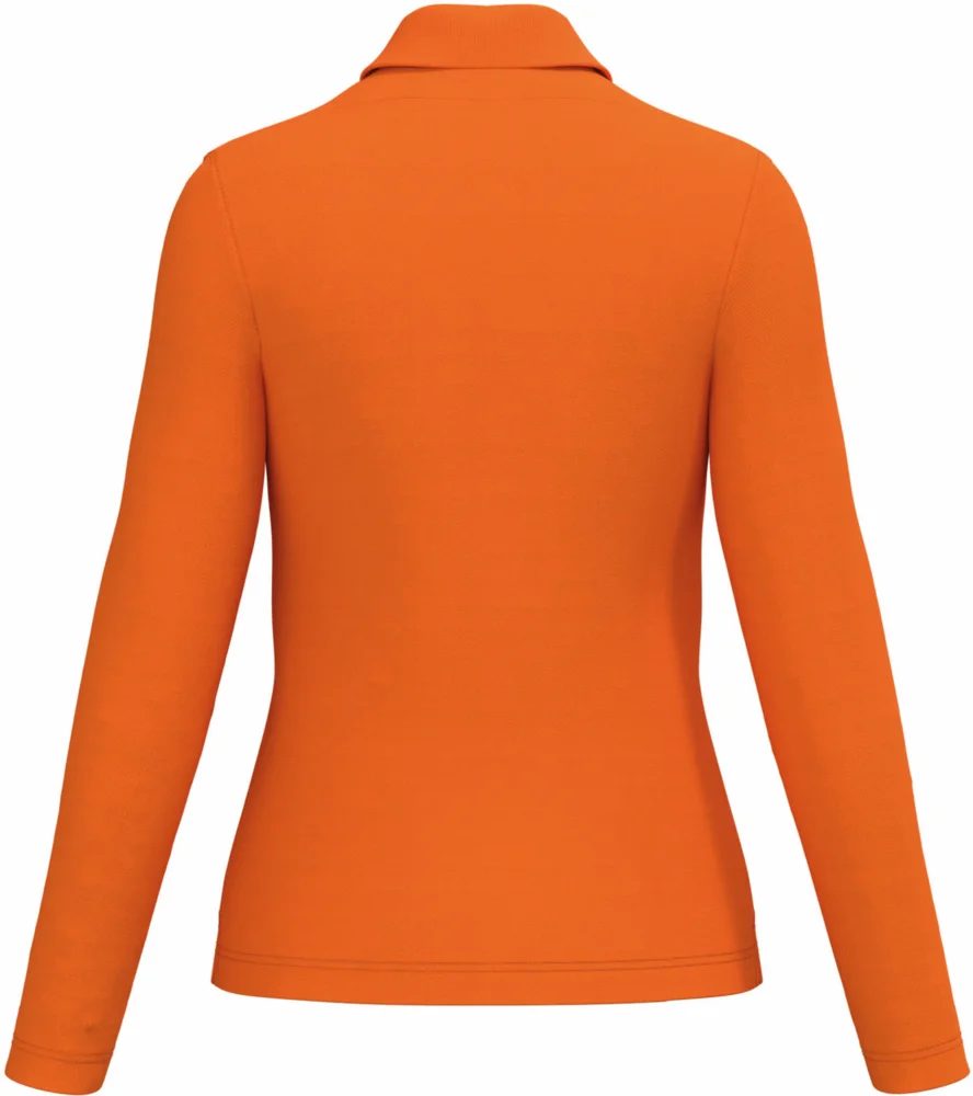Ladies' Piqué Polo long-sleeve