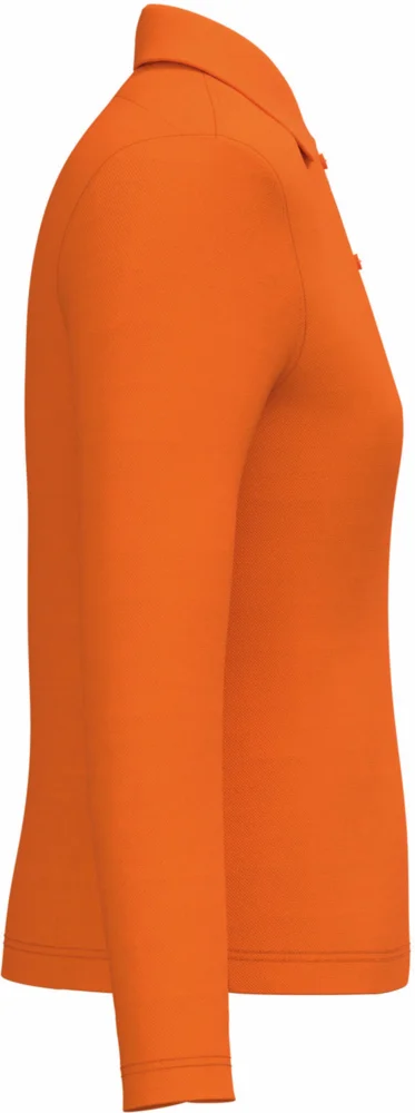 Ladies' Piqué Polo long-sleeve