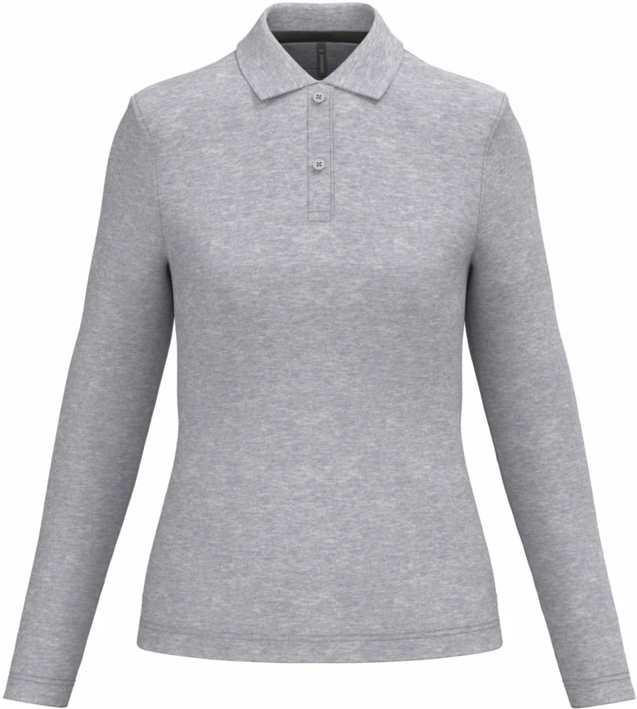 Ladies' Piqué Polo long-sleeve