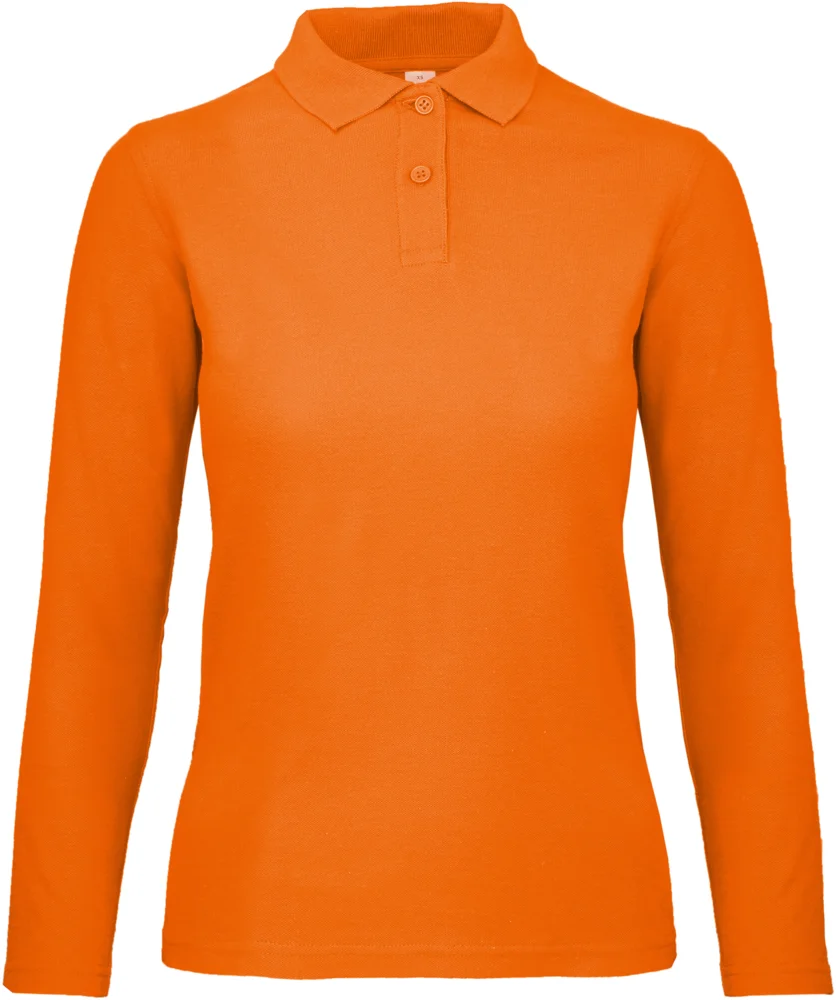 Ladies' Piqué Polo long-sleeve