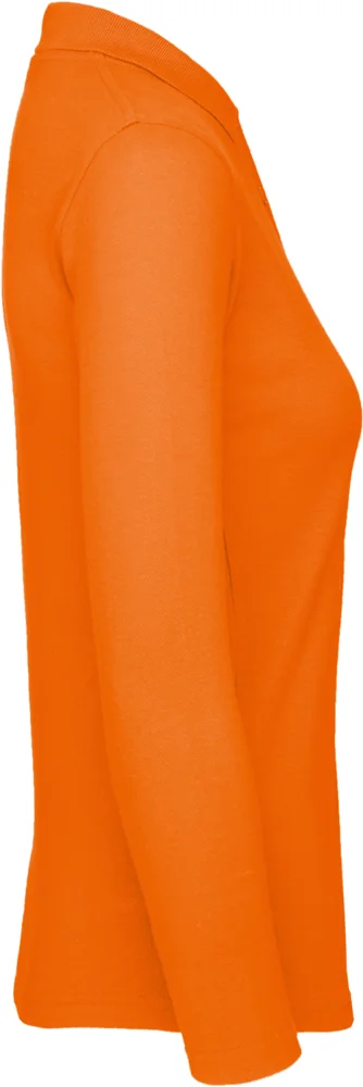 Ladies' Piqué Polo long-sleeve