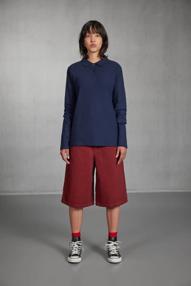 Ladies' Piqué Polo long-sleeve