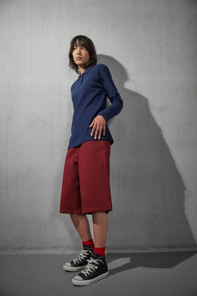 Ladies' Piqué Polo long-sleeve