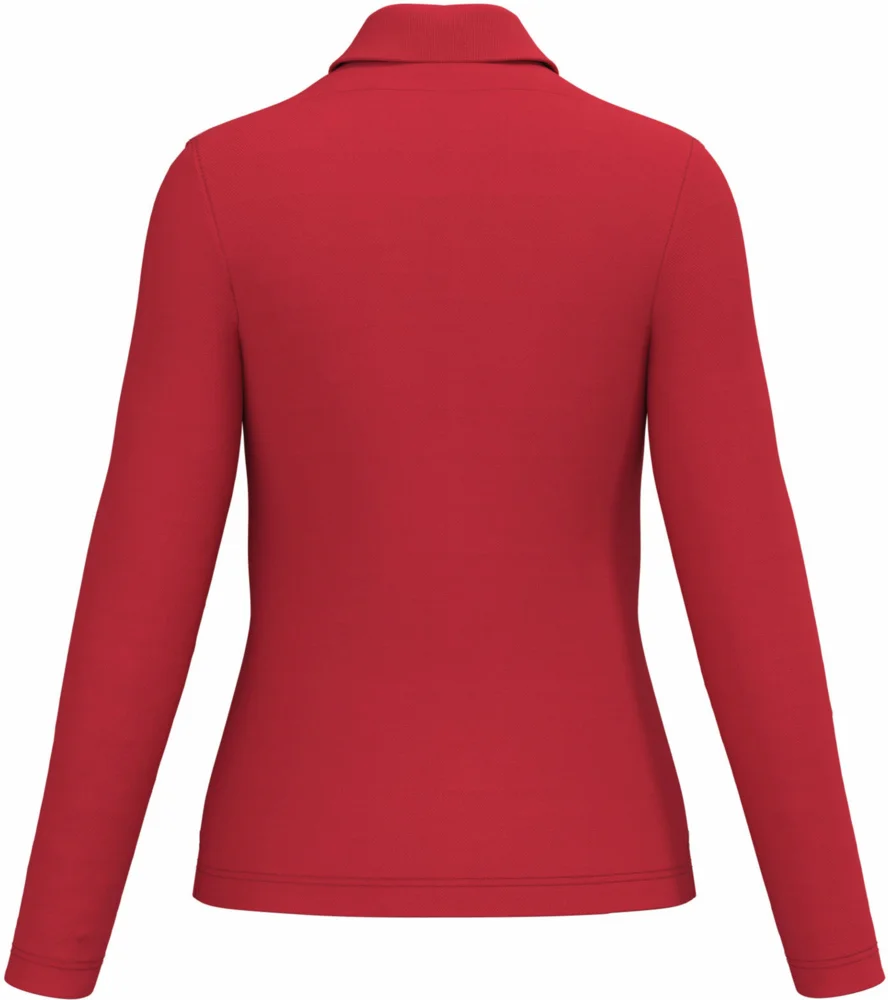 Ladies' Piqué Polo long-sleeve