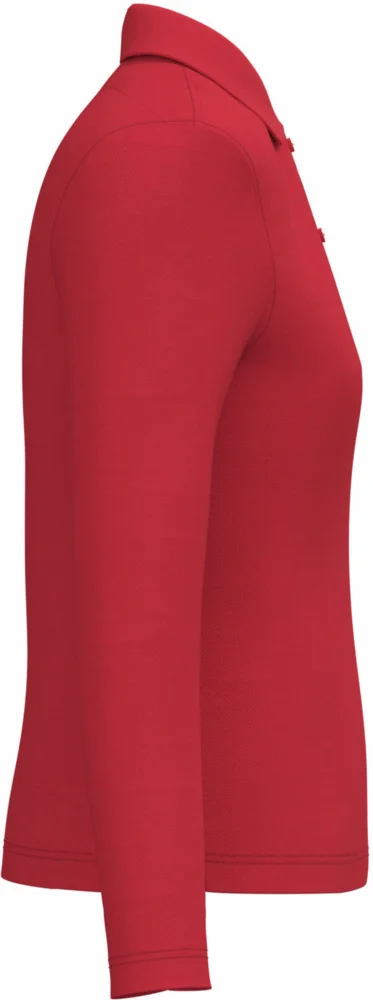 Ladies' Piqué Polo long-sleeve