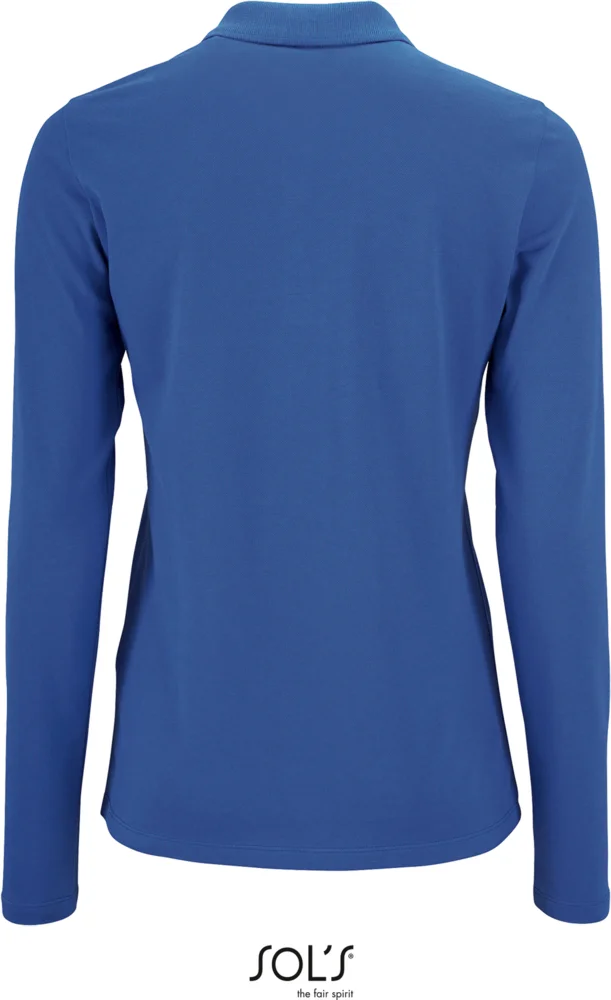 Damen Piqué Polo langarm