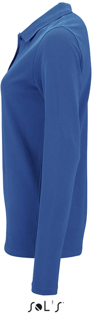 Damen Piqué Polo langarm