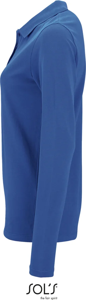 Damen Piqué Polo langarm