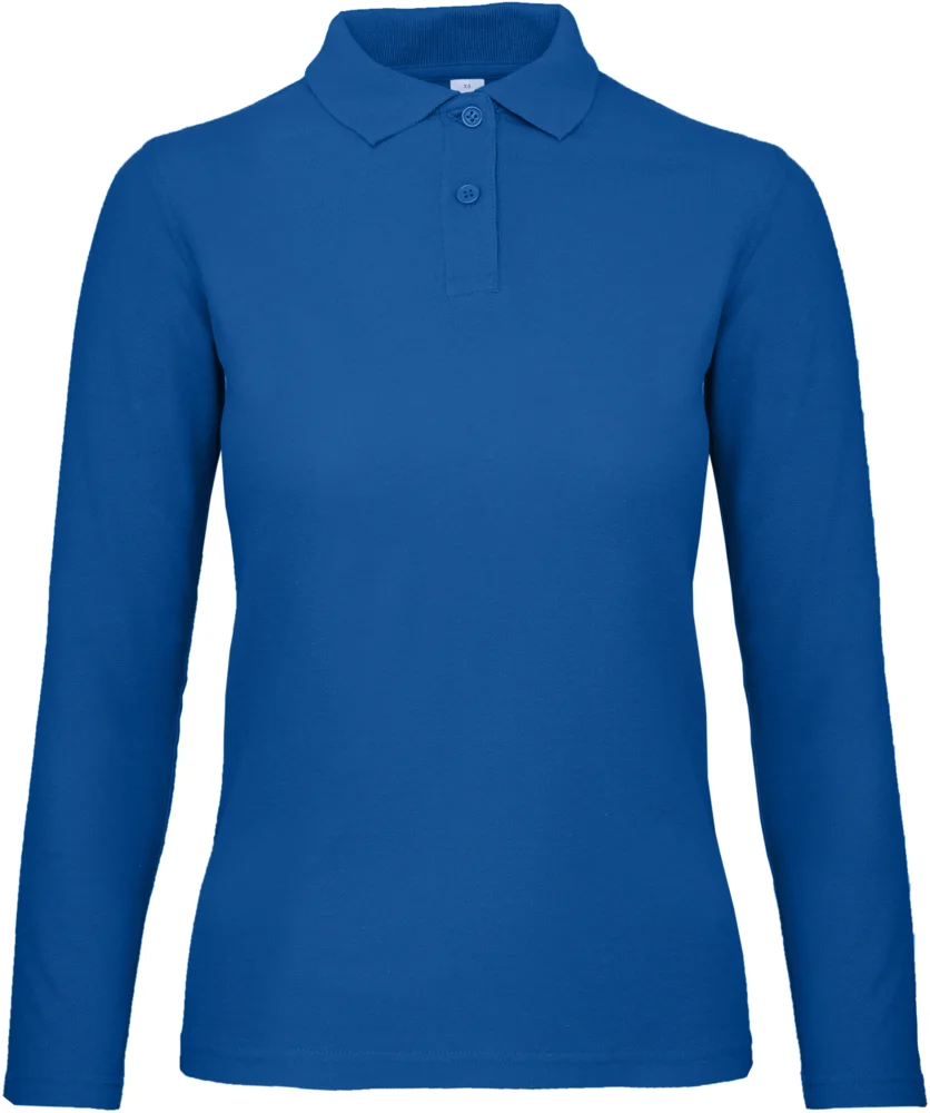 Ladies' Piqué Polo long-sleeve