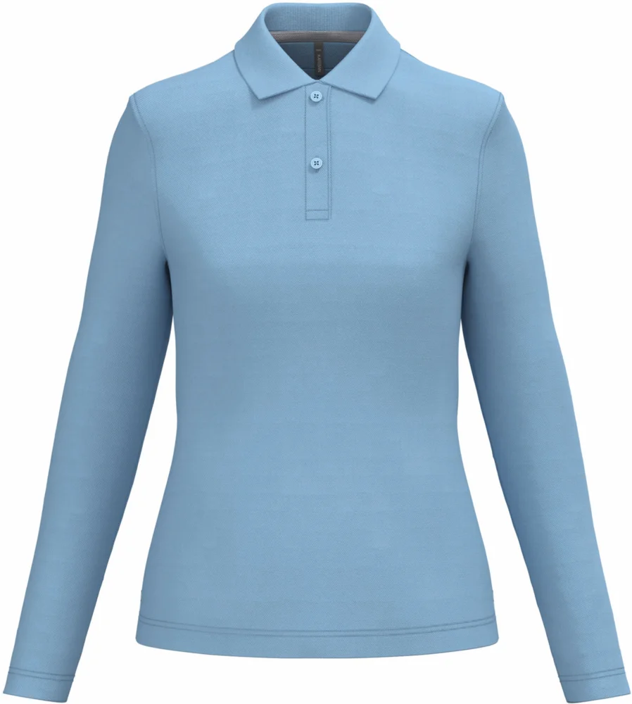 Ladies' Piqué Polo long-sleeve