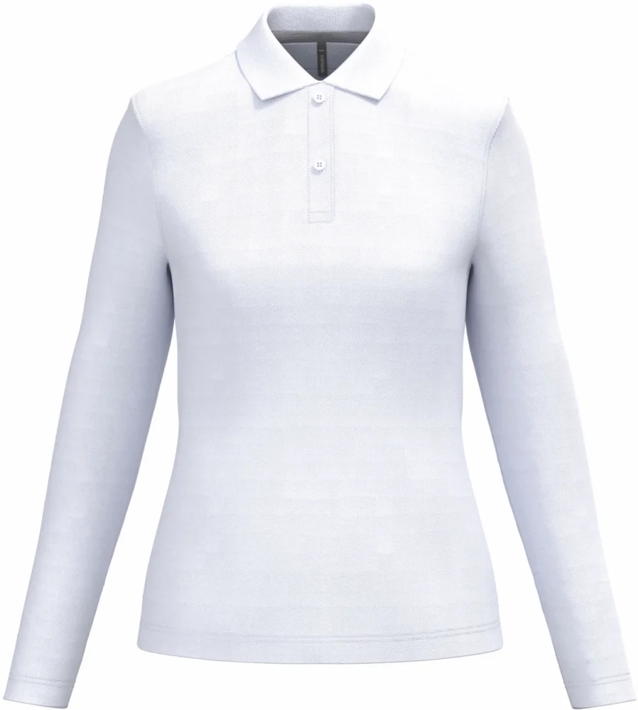 Ladies' Piqué Polo long-sleeve