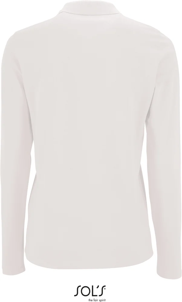 Damen Piqué Polo langarm