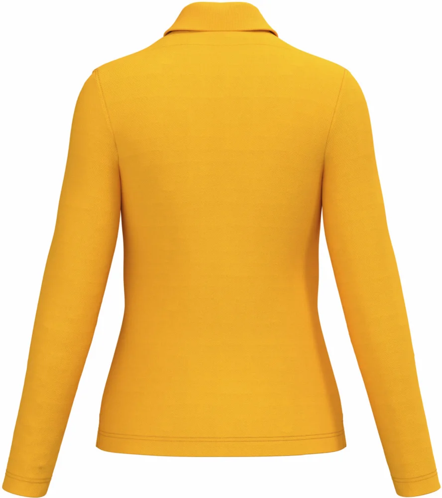 Ladies' Piqué Polo long-sleeve