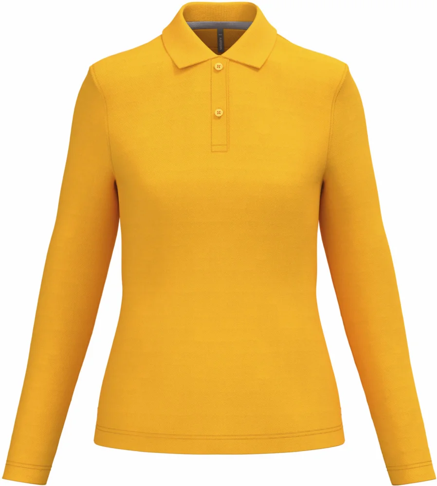Ladies' Piqué Polo long-sleeve