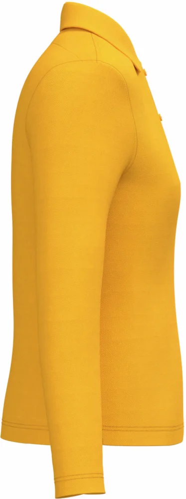 Ladies' Piqué Polo long-sleeve