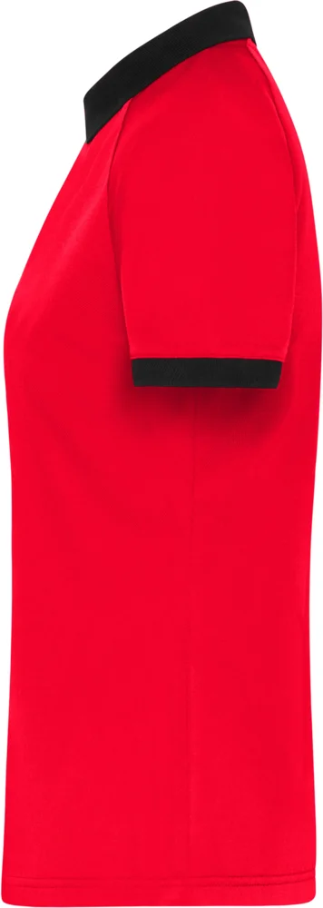 Damen Piqué Polo mit Zip
