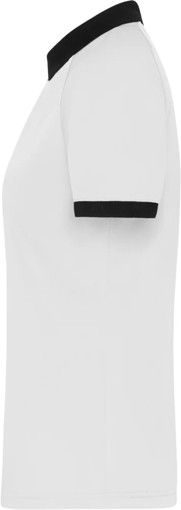 Damen Piqué Polo mit Zip