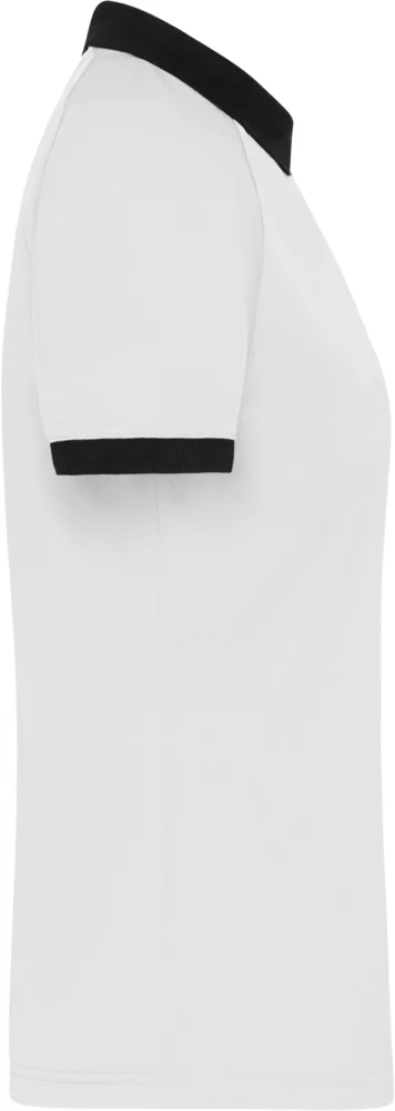 Damen Piqué Polo mit Zip