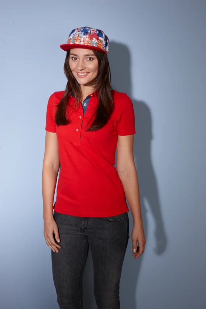Damen Piqué Polo "Plain"