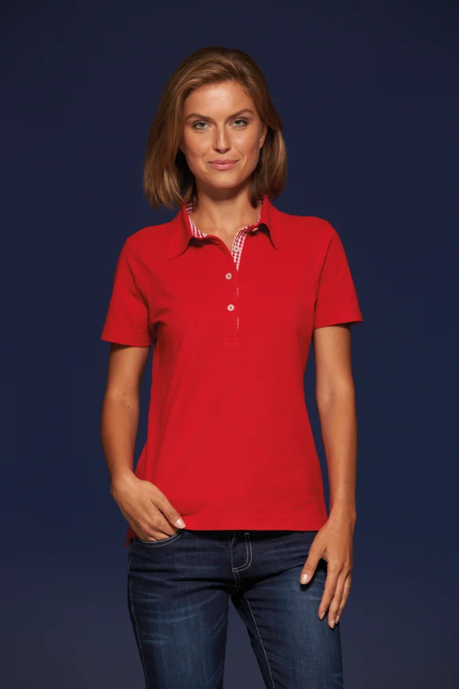 Damen Piqué Polo "Plain"