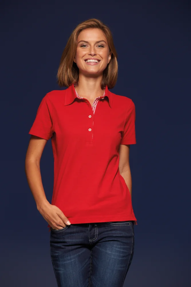 Damen Piqué Polo "Plain"