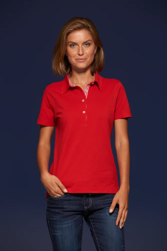 Damen Piqué Polo "Plain"