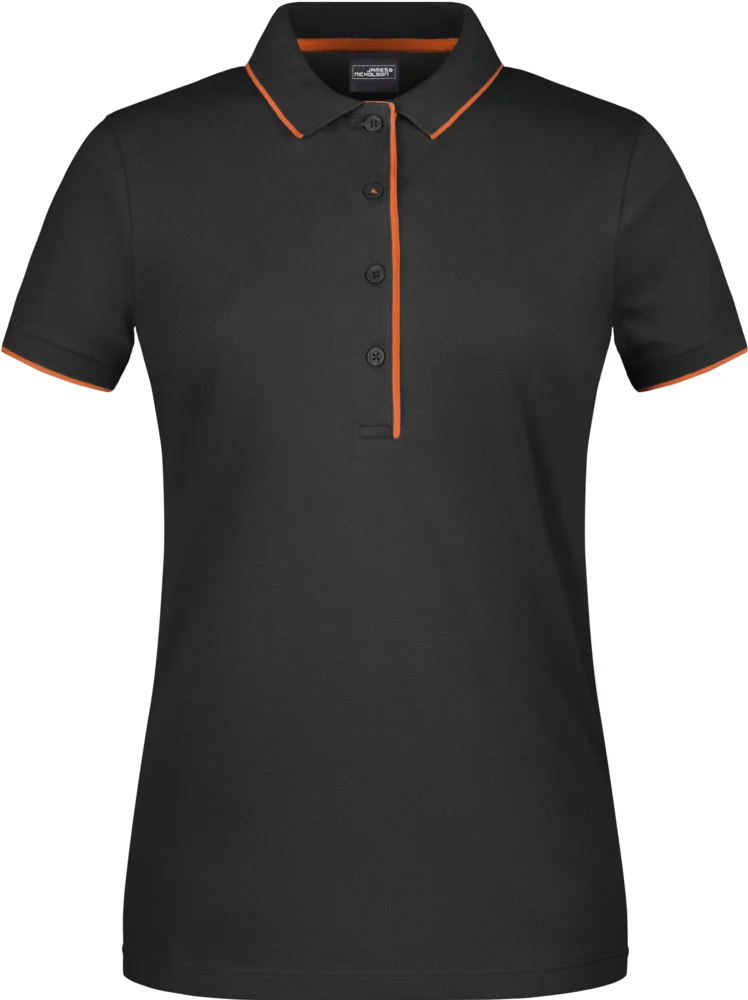 Damen Piqué Polo Stripe