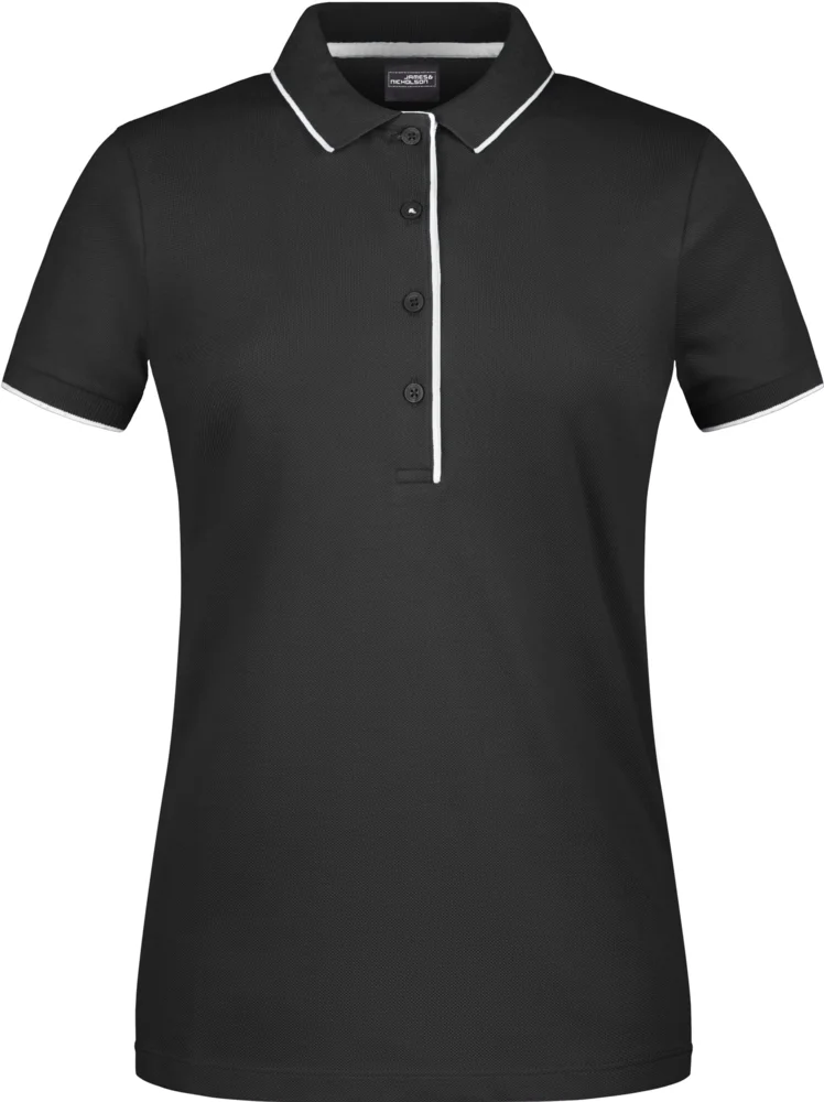 Damen Piqué Polo Stripe