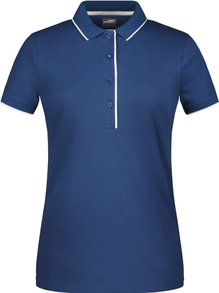 Damen Piqué Polo Stripe