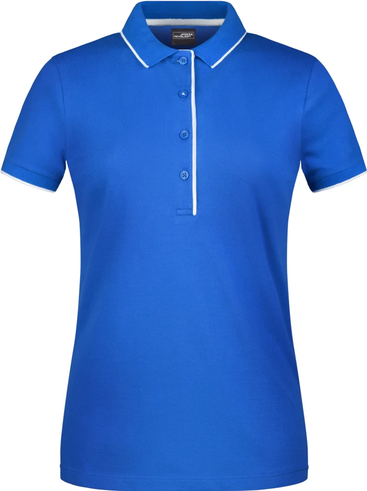 Damen Piqué Polo Stripe