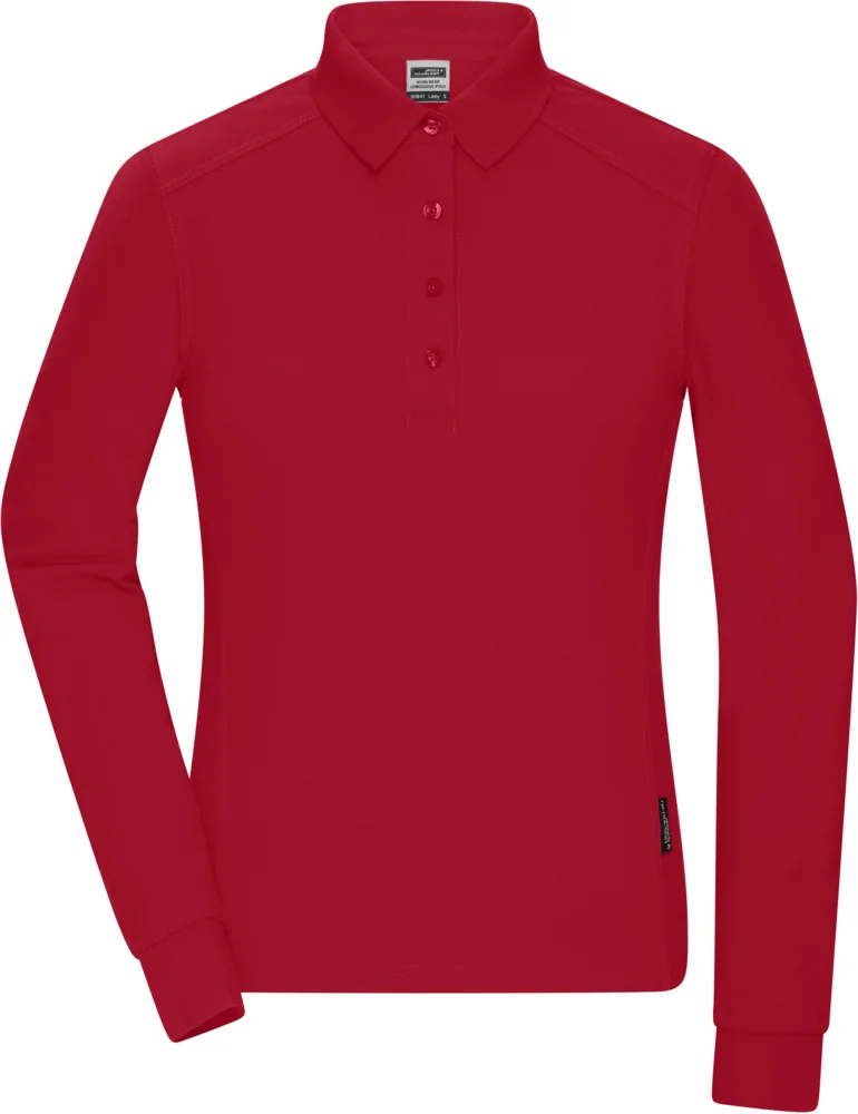 Damen Piqué Workwear Polo langarm