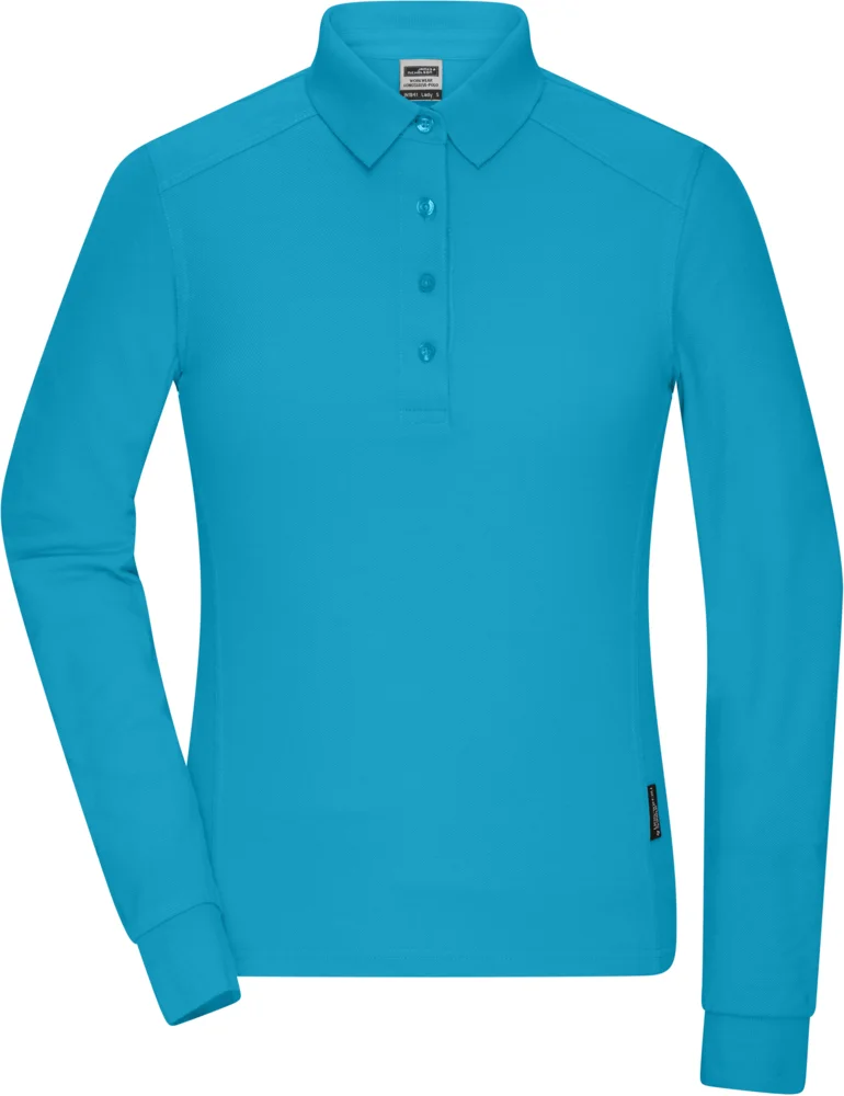 Damen Piqué Workwear Polo langarm