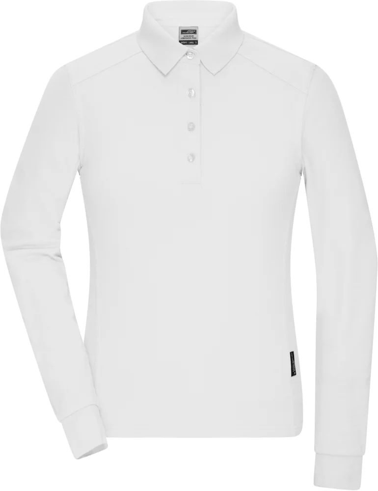 Damen Piqué Workwear Polo langarm