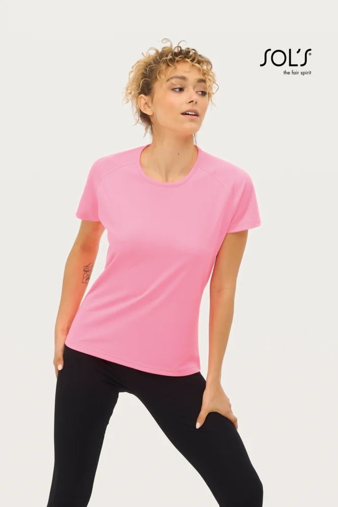 Damen Raglan Sport Shirt