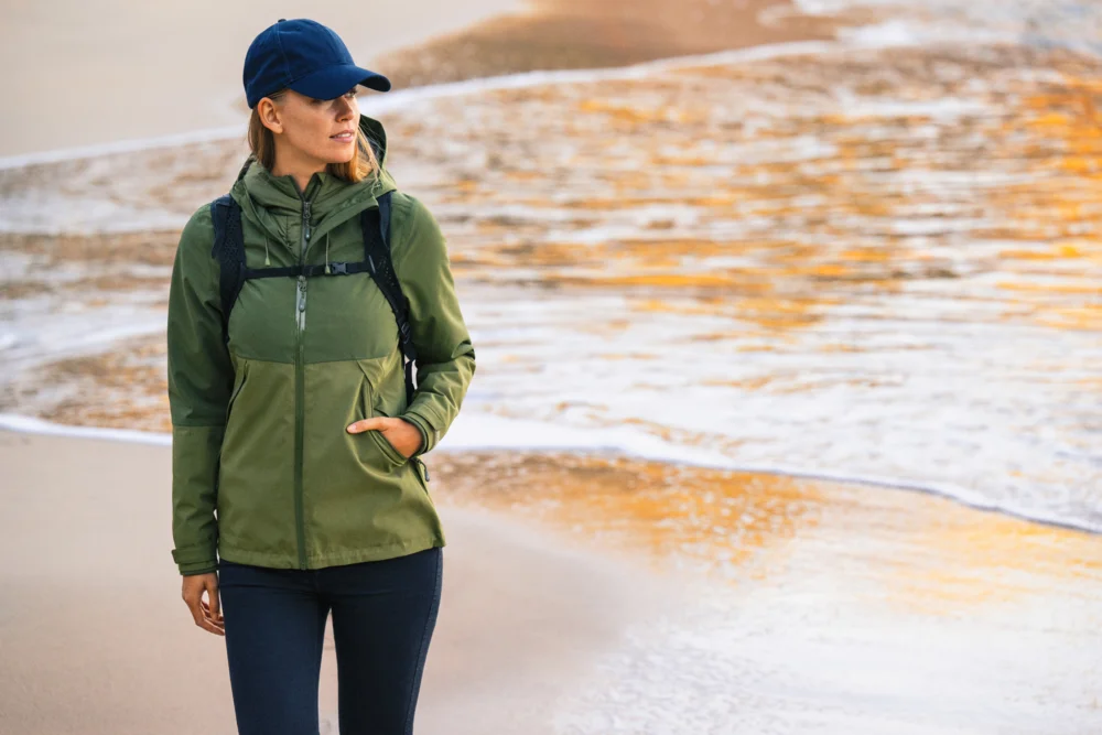 Damen Regenjacke "Two-Tone"