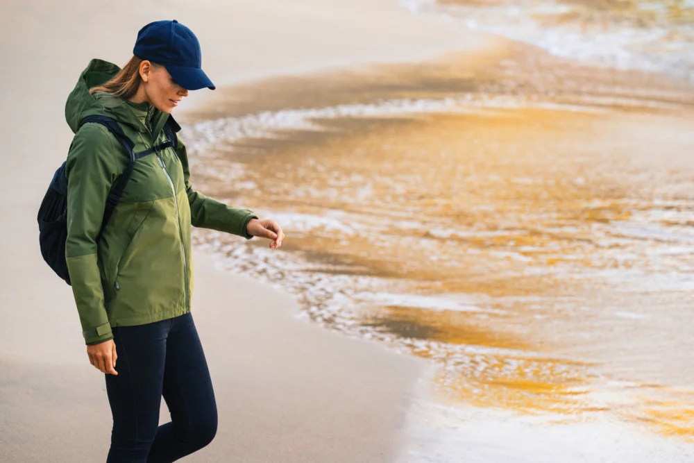 Damen Regenjacke "Two-Tone"